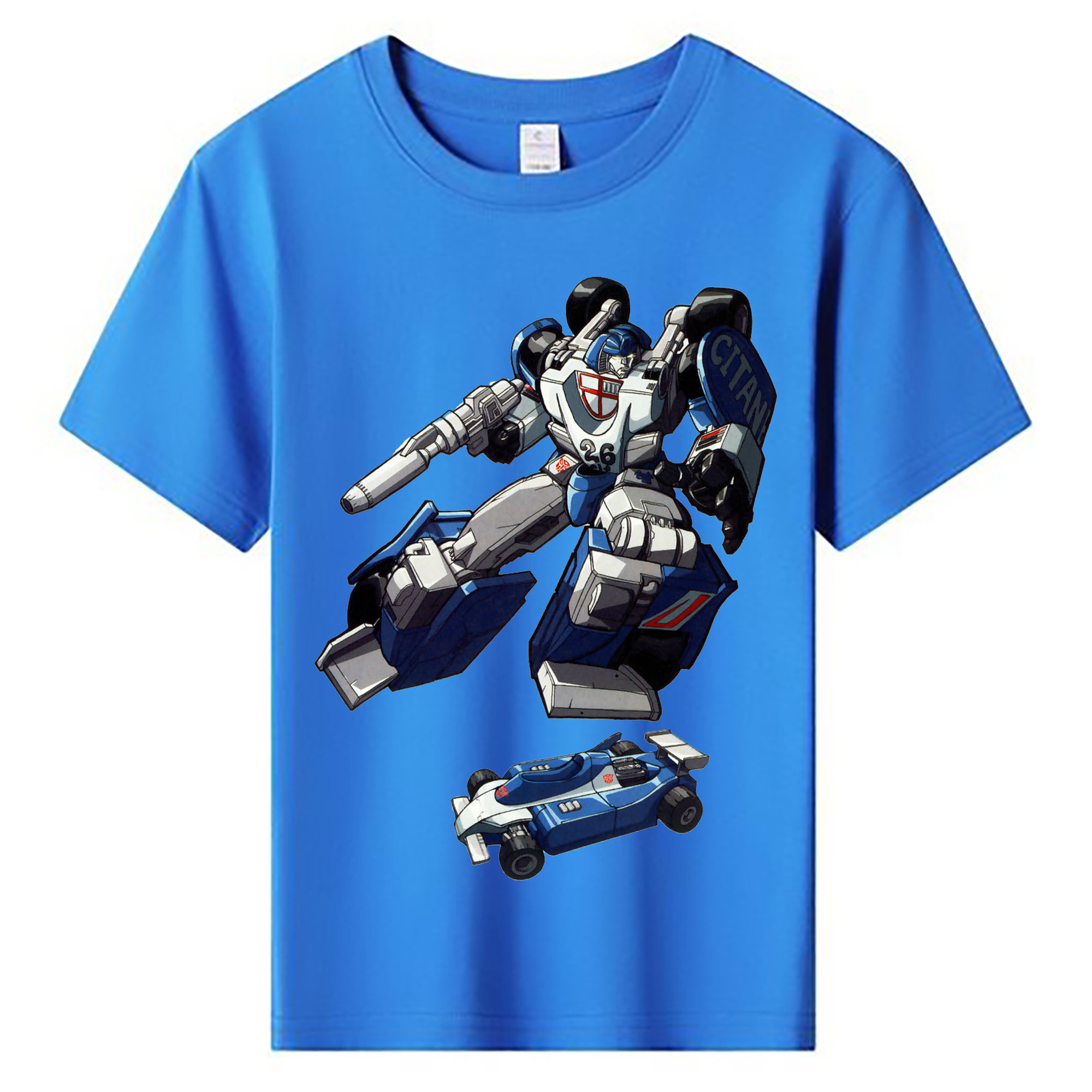 （画像用）  綿100％キッズTシャツ（フロントプリント）